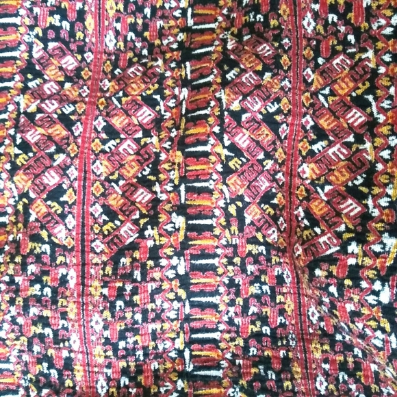 MAGGY London Red Long Short Sleeve Maxi Dress Size 6 - Picture 6 of 6